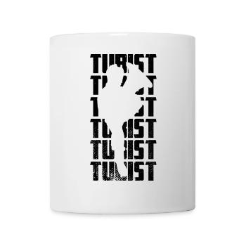 Drôle de joueur de tuba - Mug blanc - blanc - Devant