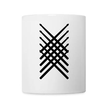 Drumsticks - Mug - white - Front