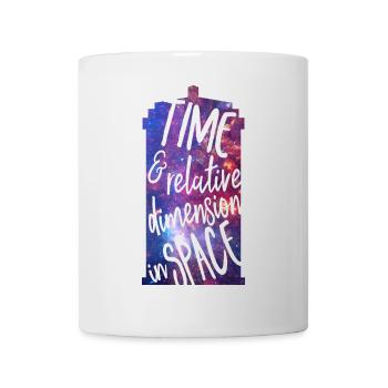 Time and Relative Dimension in Space - Tasse - Weiß - Vorne