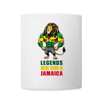 Jamaica lion reggae music - Mug - white - Front