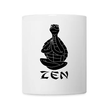 Yogi Turtle (Black) - Mug - white - Front