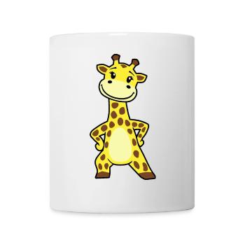 Girafe - Mug blanc - blanc - Devant