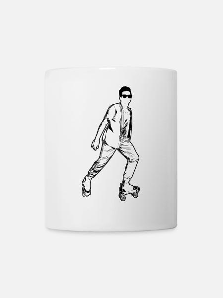 Roller Skater Junge - Tasse - Weiß