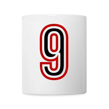 Maillot 9 Années - Mug blanc - blanc - Devant