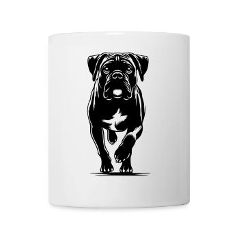 Boxer - Tasse - Weiß - Vorne
