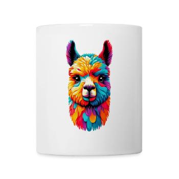 Alpaka - Tasse - Weiß - Vorne