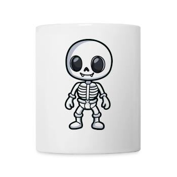 Skeleton Halloween Comic - Mug - white - Front
