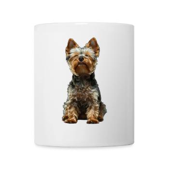 Yorkshire Terrier - Mug - white - Front
