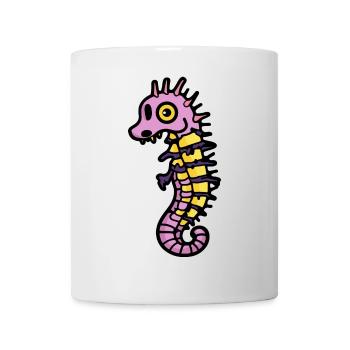Seahorse Halloween Animal - Mug - white - Front
