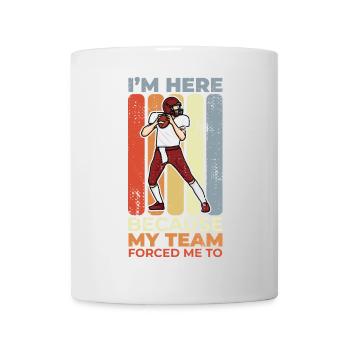 Funny Football Saying - Mug - white - Front
