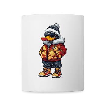 Duck Mode Hiver - Mug blanc - blanc - Devant