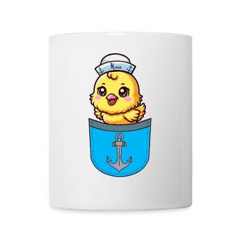 Sailor Maritime Chick Seafaring Sailor Child - Mug - white - Front
