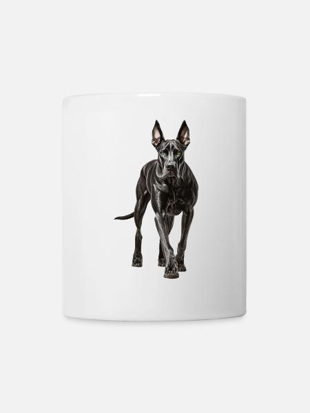 Deutsche Dogge - Tasse - Weiß