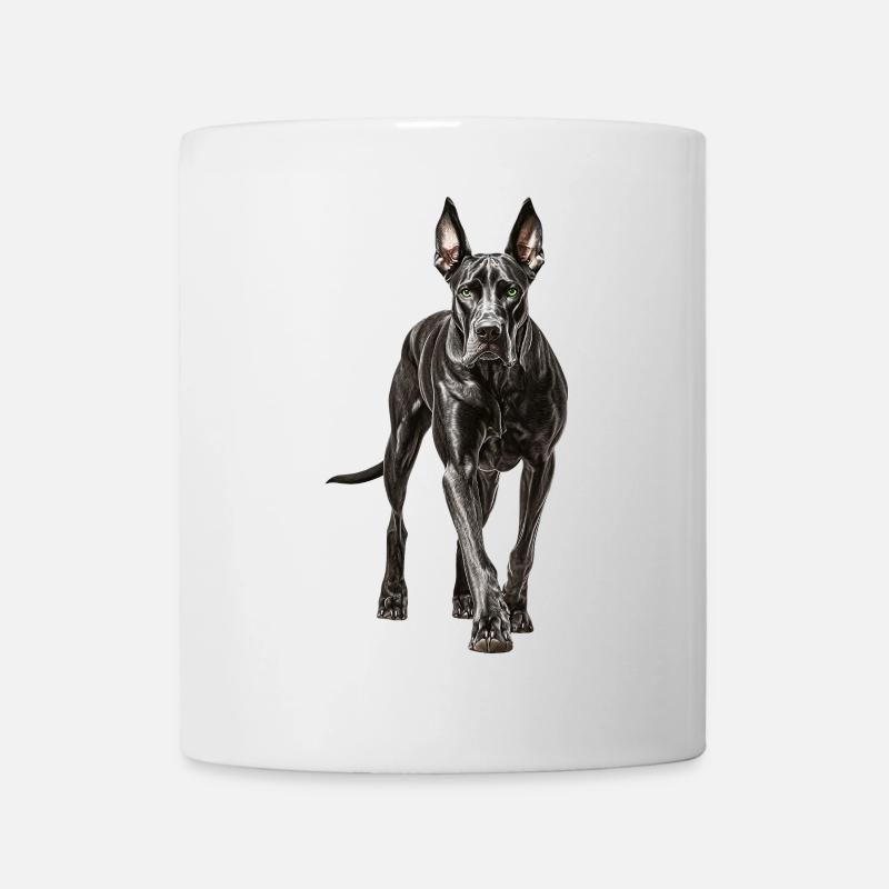 Deutsche Dogge - Tasse - Weiß