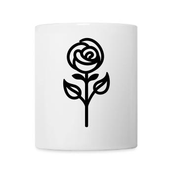 Pink Flower - Mug - white - Front