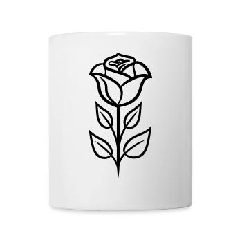 Pink Flower - Mug - white - Front
