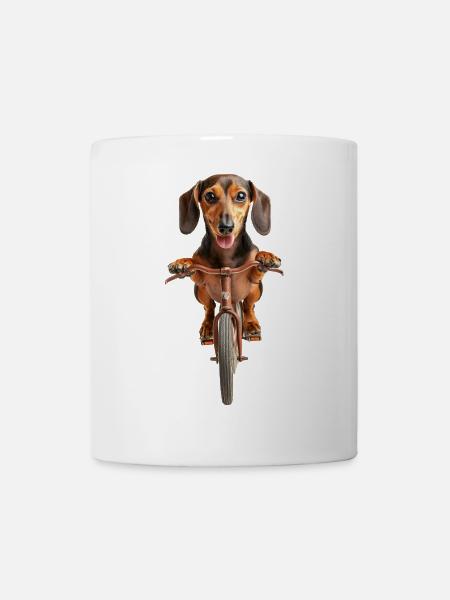 Dackel - Tasse - Weiß