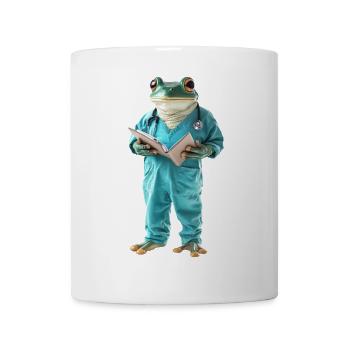 Frosch - Tasse - Weiß - Vorne