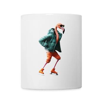 Flamingo - Tasse - Weiß - Vorne
