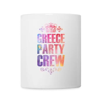 Grèce Fête Crew Vacances Colorées - Mug blanc - blanc - Devant