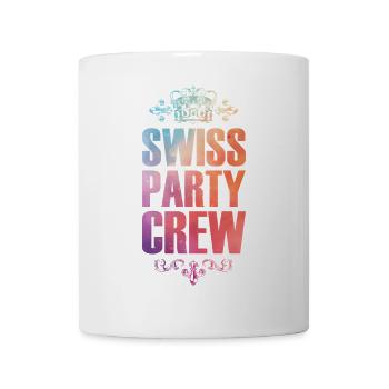 Équipe de fête suisse Vacances colorées Suisse - Mug blanc - blanc - Devant