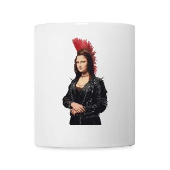 Mona Lisa (La Joconde) Punk - Tasse - Weiß - Vorne