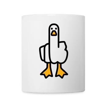 Statement Gans - Tasse - Weiß - Vorne