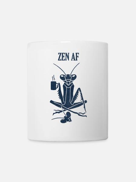 Zen AF Kaffee Mantis - Tasse - Weiß
