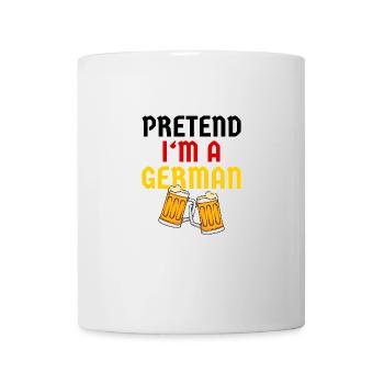 Pretend I'm a German - Beer Mug Costume Shirt - Mug - white - Front
