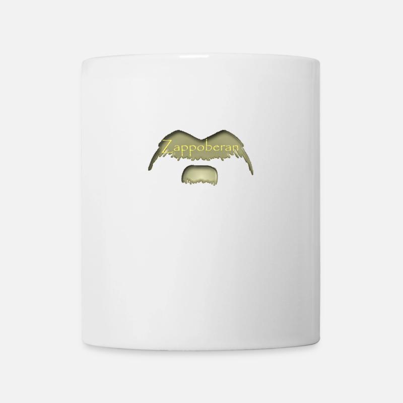 Zappoberan Bärtchen gold - Tasse - Weiß