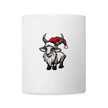 Bergziege Weihnachten - Tasse - Weiß - Vorne