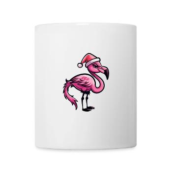 Flamingo Weihnachten - Tasse - Weiß - Vorne