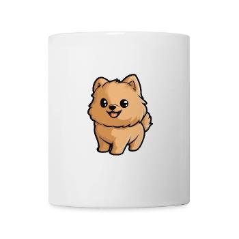 Pomeranian Dog Comic Baby Pomeranian - Mug - white - Front