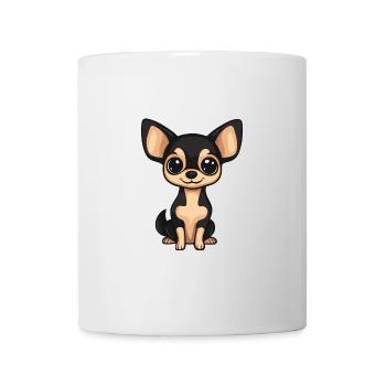 Chihuahua Dog Comic Baby - Mug - white - Front