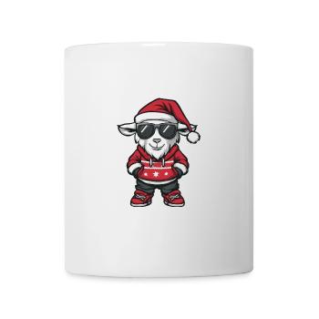Ziege Weihnachten X-Mas - Tasse - Weiß - Vorne