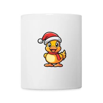 Canard Noël Noël - Mug blanc - blanc - Devant
