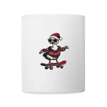 Strauß Weihnachten Lustig - Tasse - Weiß - Vorne