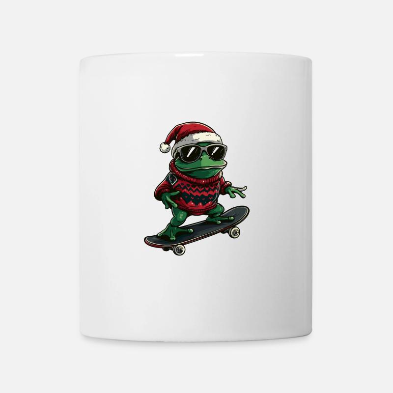 Frog Christmas Funny - Mug - white