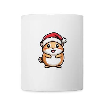 Hamster Christmas Cute - Mug - white - Front
