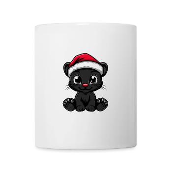 Panther Christmas Cute - Mug - white - Front
