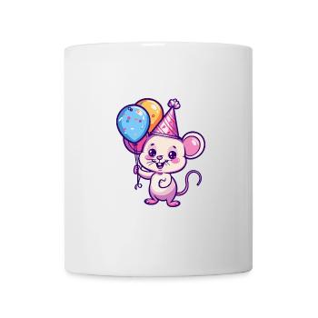Mouse Birthday Baby - Mug - white - Front