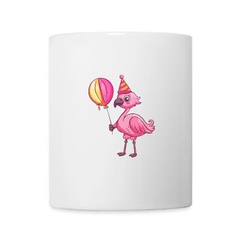 Flamingo Geburtstag Baby - Tasse - Weiß - Vorne