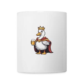 Gans Bier Lustig - Tasse - Weiß - Vorne