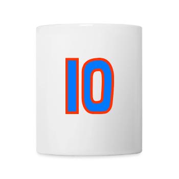 10. 10 YEARS. 10th ANNIVERSARY. 10 YEAR ANNIVERSARY. - Mug - white - Front