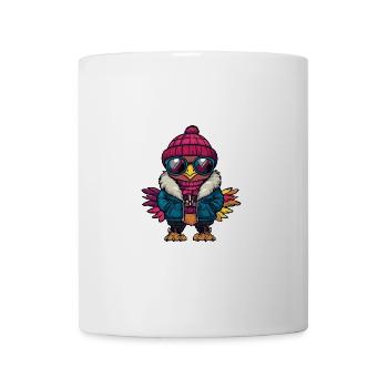 Dinde Hiver - Mug blanc - blanc - Devant