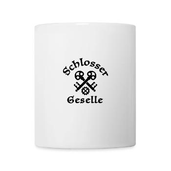 schlossergeselleschwarz - Tasse - Weiß - Vorne