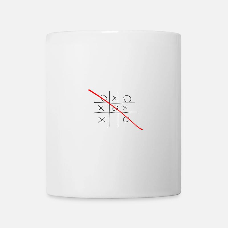 Kreuz Nul - Tasse - Weiß