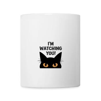 I ́m watching you Cat humor funny - Mug - white - Front