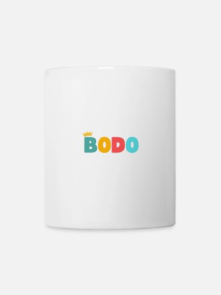 Bodo! Personalisierbar - Tasse - Weiß