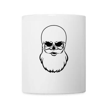 Skull Beard - Tasse - Weiß - Vorne